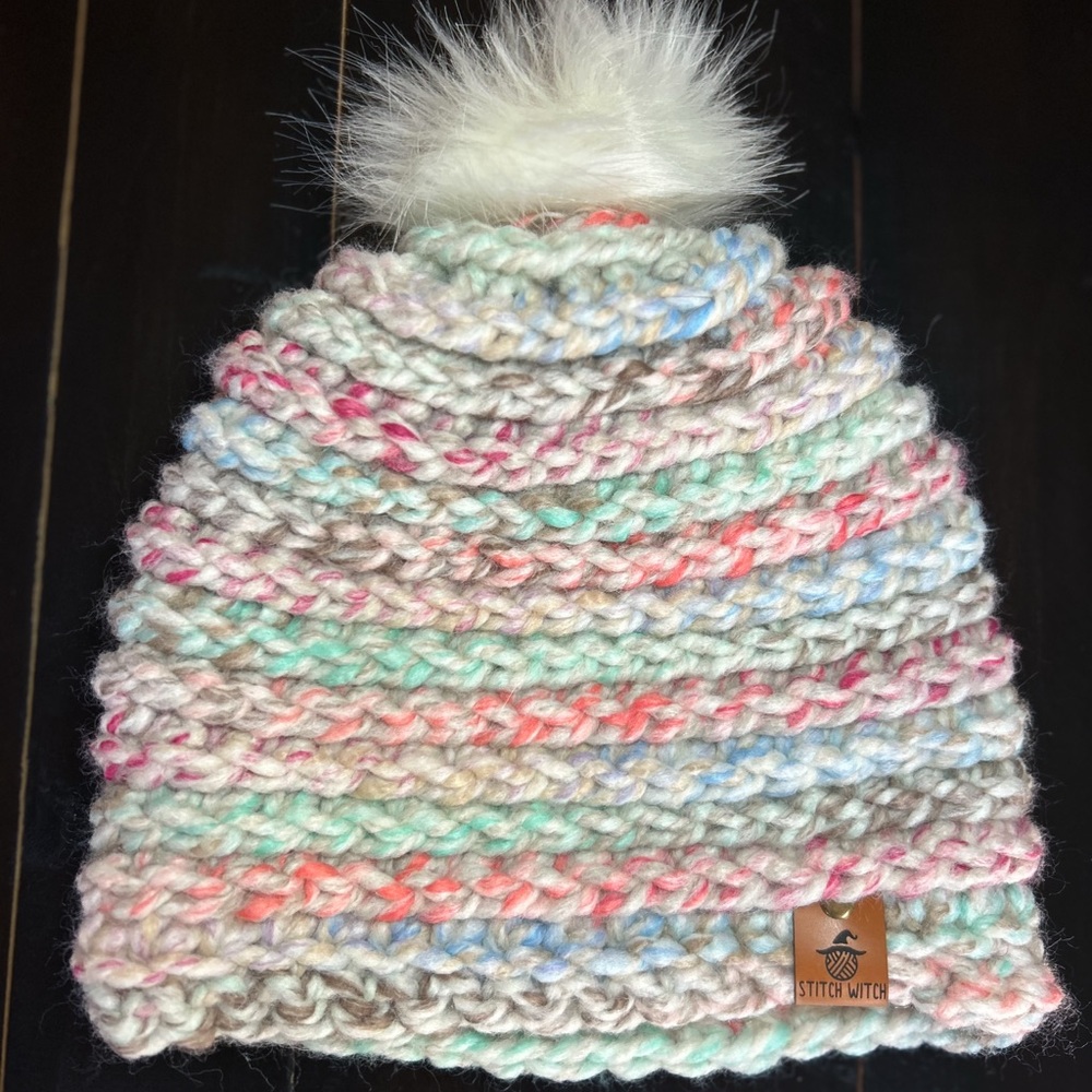Handmade PNW crochet beanie